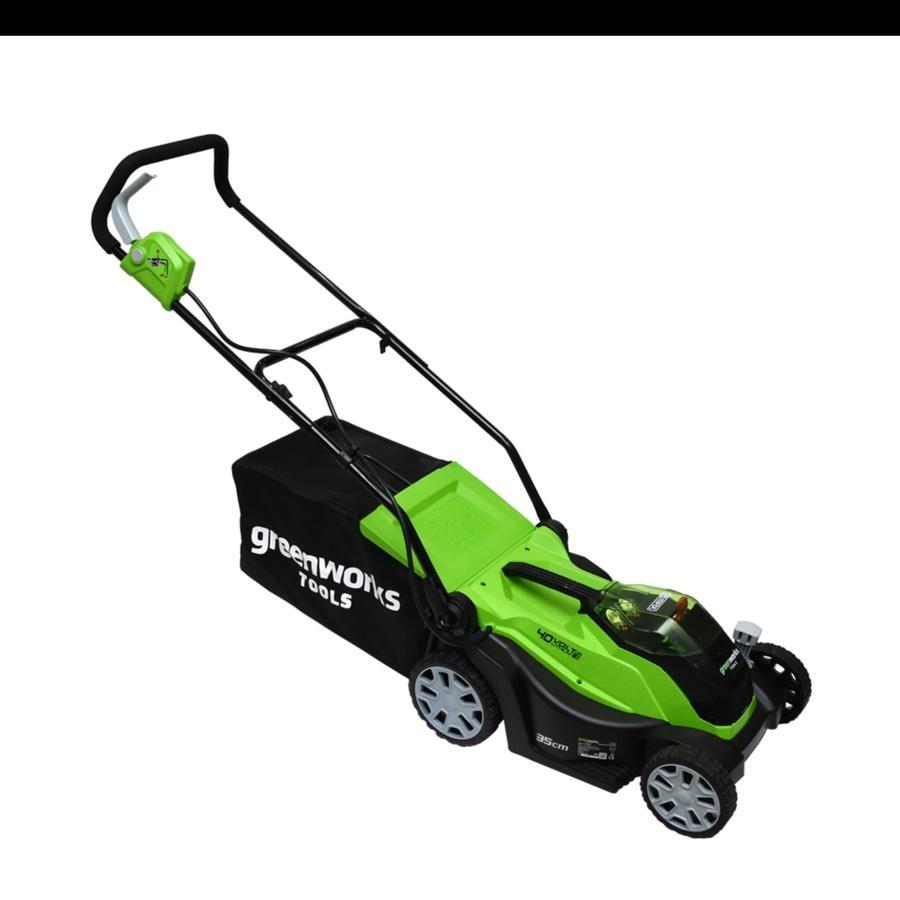 Greenworks Mesin Pemotong Rumput Dorong Listrik 40V Electric Lawn Mower