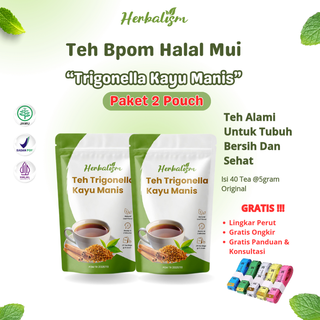 

2 Pcs (Isi 40 kantong) Teh Detox | Pelangsing | Penurun Berat Badan | Perut Buncit BPOM HALAL