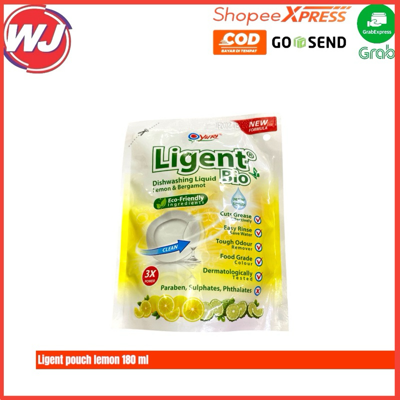 

LIGENT POUCH LEMON 180 ML