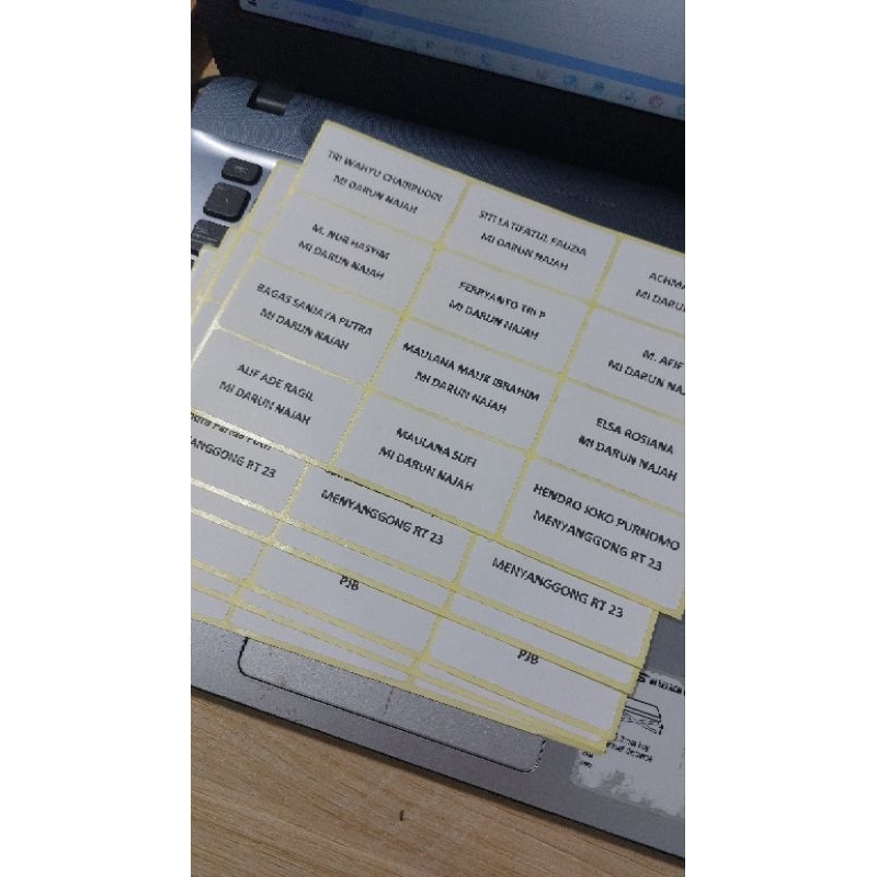 

CETAK LABEL UNDANGAN