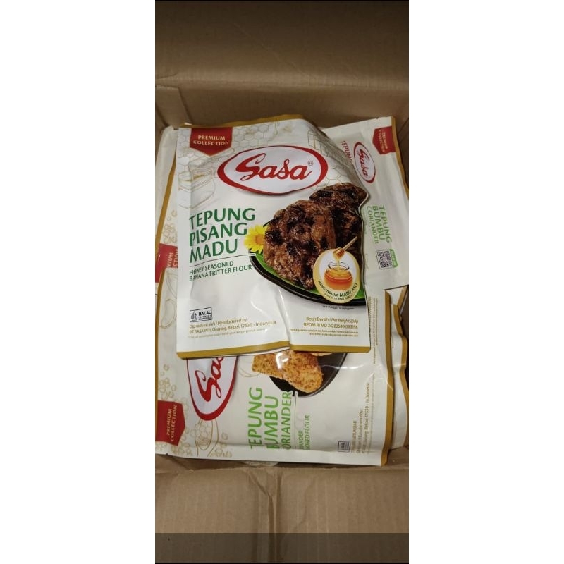

(PROMO)TEPUNG BUMBU SASA PREMIUM 200GR (PISANG GORENG MADU)