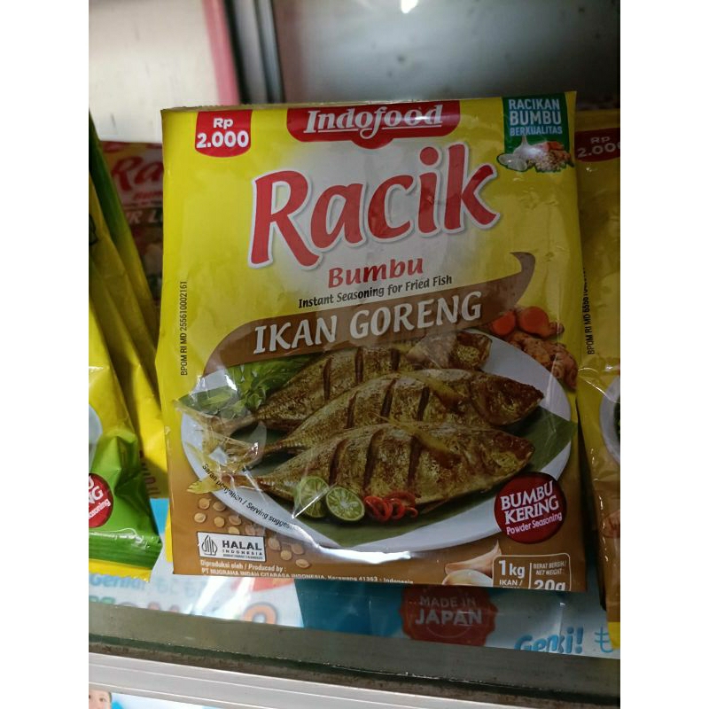 

racik bumbu ikan goreng