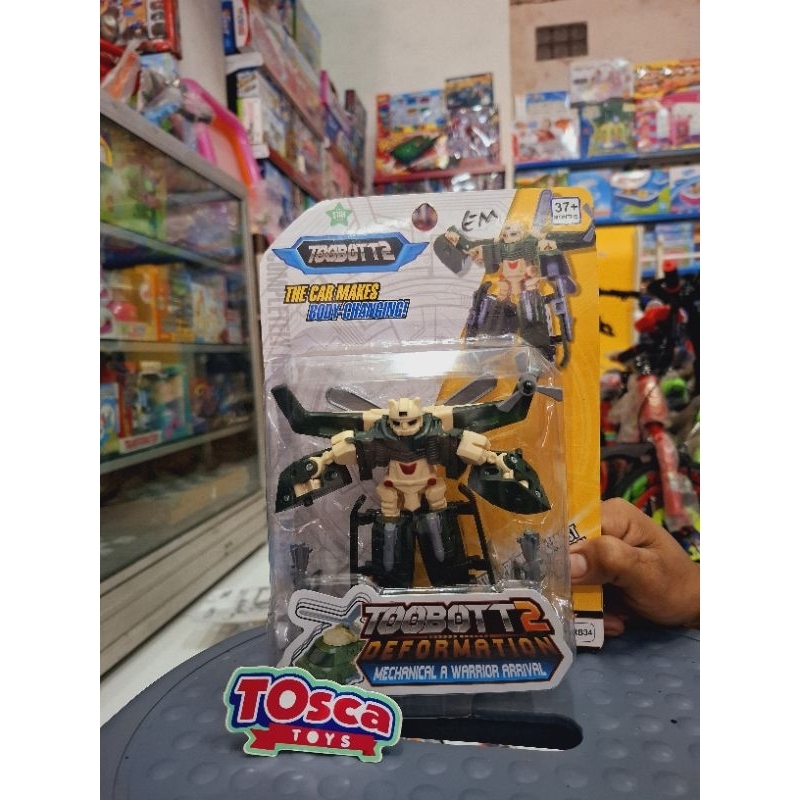 TOOBOTT2 DEFORMATION ( Mainan Robot )
