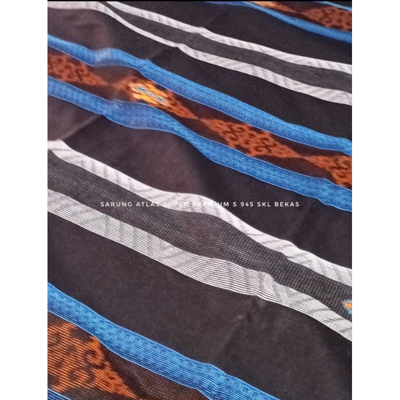 [SARUNG BEKAS PAKAI] Sarung ATLAS SUPER PREMIUM S945 Black Edition