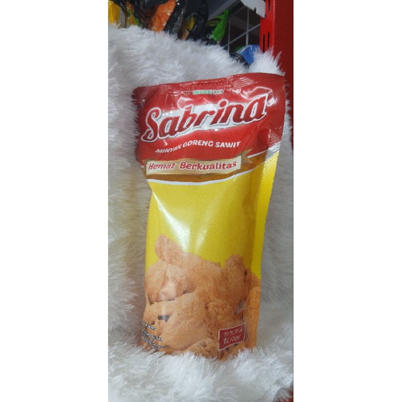 

Minyak goreng Sabrina 1000ml