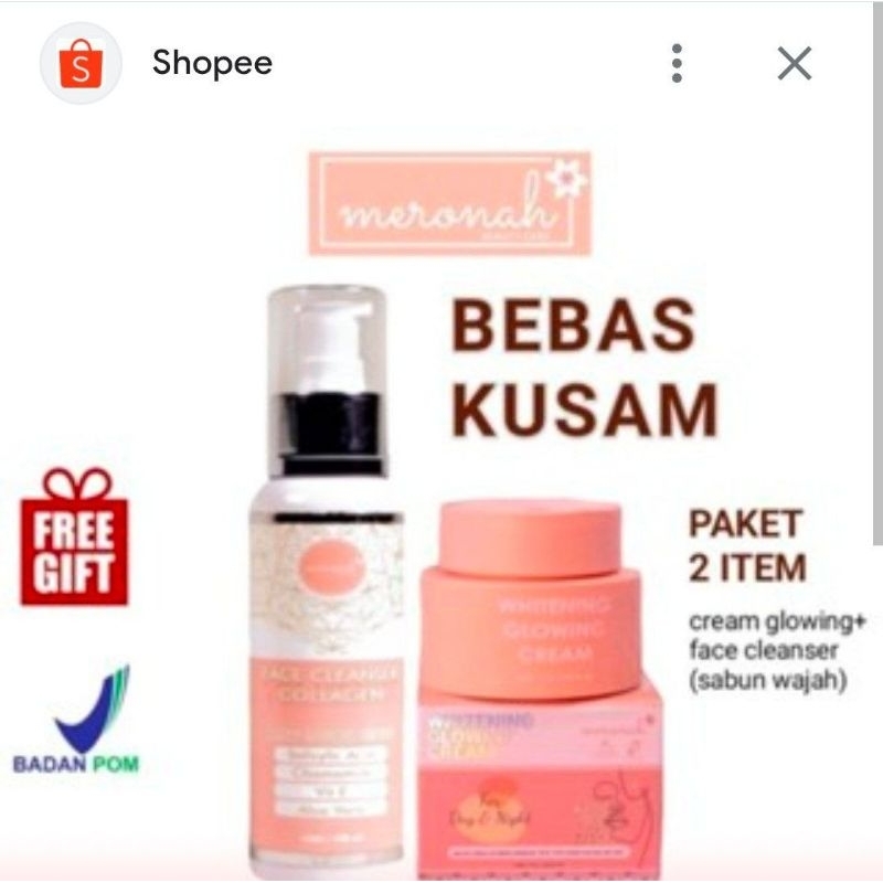 MERONAH BEBASKUSAM SKINCARE
