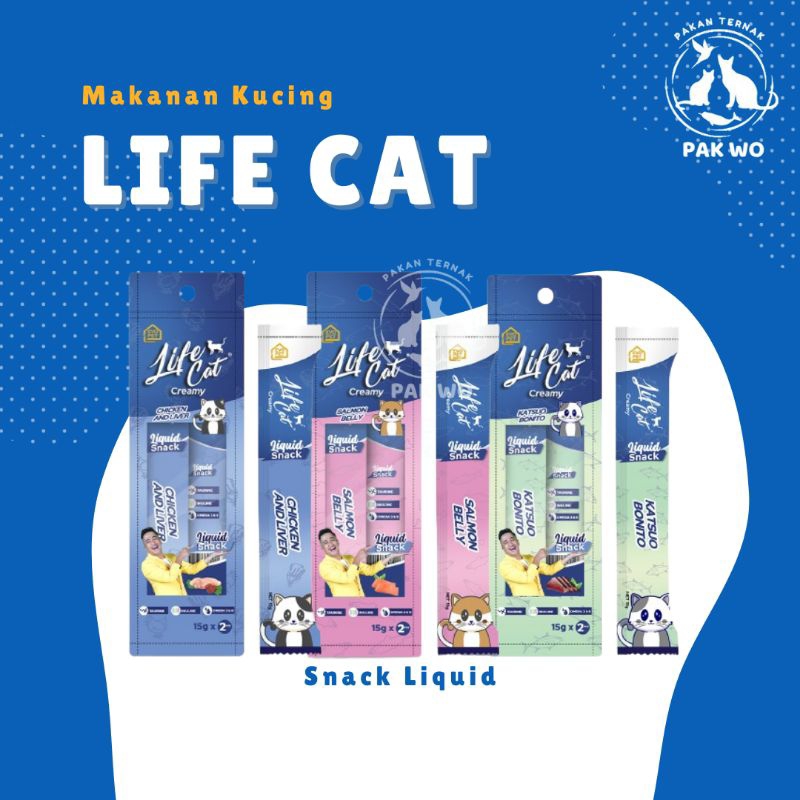 Life Cat Snack Liquid Snack Kucing