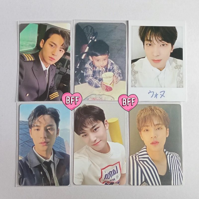 [TAKE ALL] MINGYU SEVENTEEN PHOTOCARD Pilot yes24 Baby photocard mingyu LD wonwoo prince polaroid