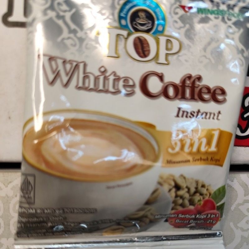 

Kopi TOP white Coffe 12sachet (1 rtg)