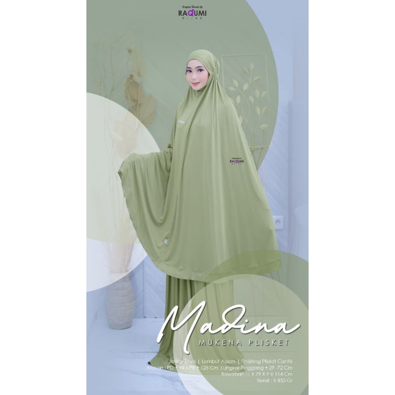 Madina Raqumi Mukena Plisket