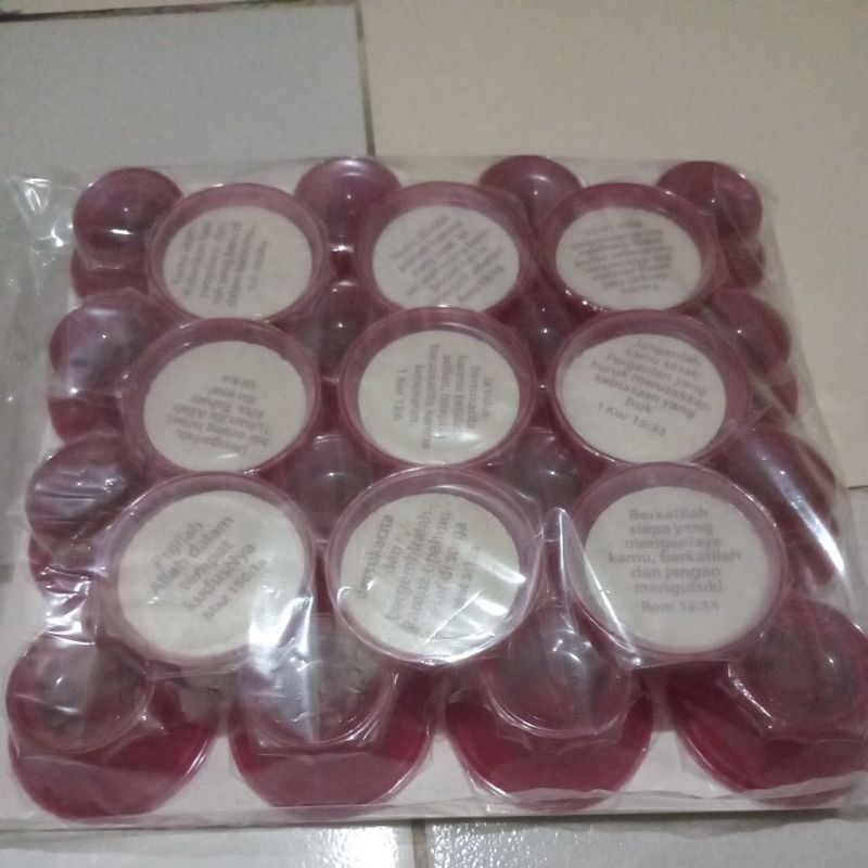 

hosti ayat dan anggur perjamuan isi 25pcs roti ayat anggur manna perjamuan kudus