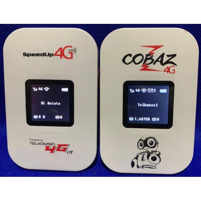 Mifi Modem Wifi 4G LTE Telkomsel SpeedUp/COBAZ UNLOCK All Operator 4G LTE B3'1800 B40'2300Mhz