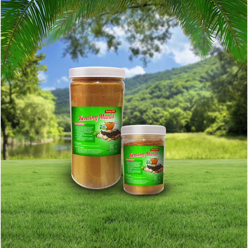 

Herbal Jsr Diabetes - Jamu Atasi Gula darah Kencing Manis - Jsr Herbal Rimpang Diabetes 500gram