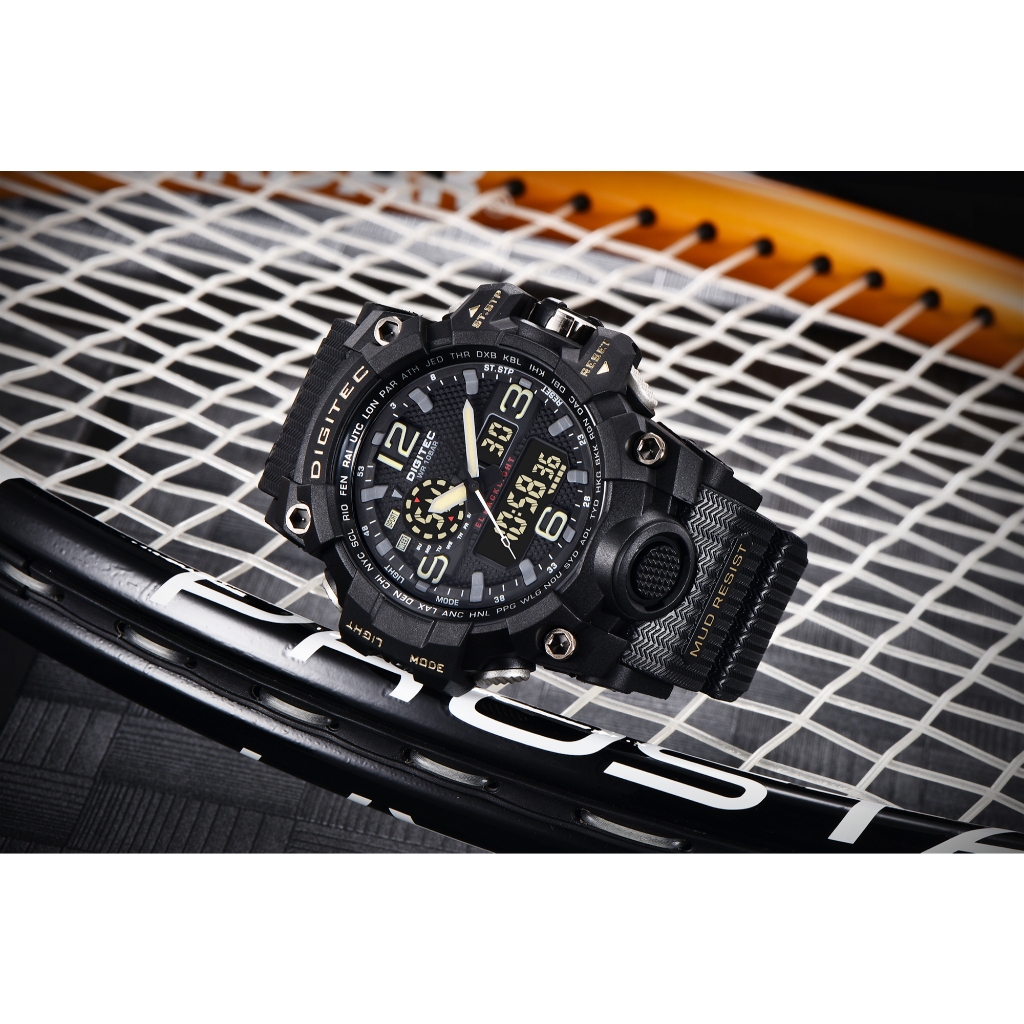Digitec DA-2093T Jam Tangan Tahan Air Original DA 2093
