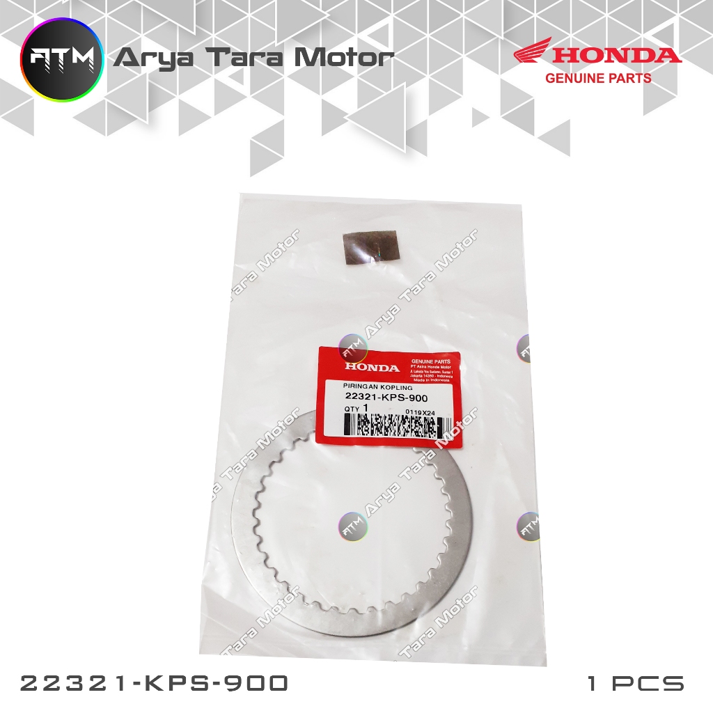 Plat Kopling Verza 150, CB Verza, CRF 150 L 22321KPS900 AHM