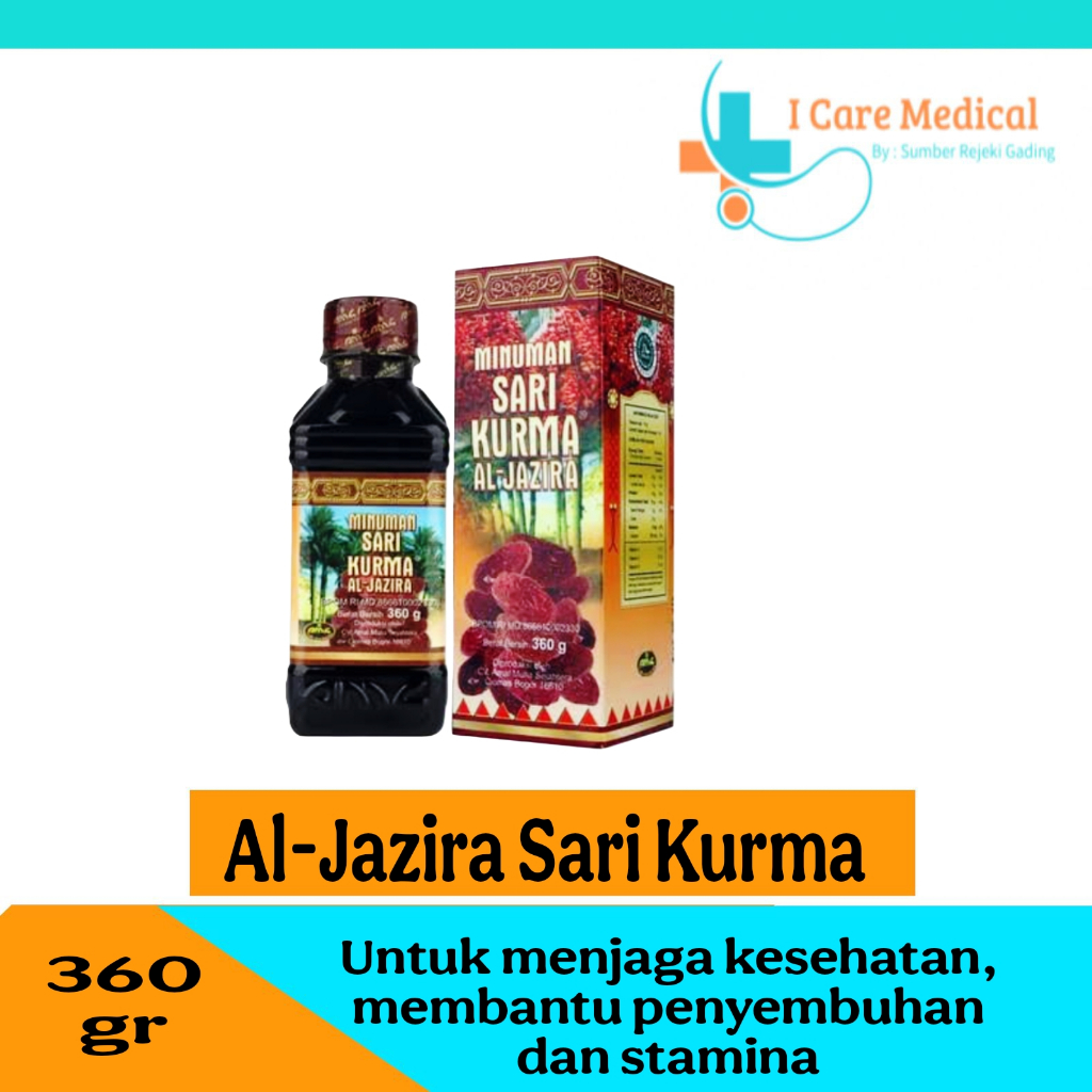 

Al Jazira Sari Kurma Madu 360g - Membantu meningkatkan daya tahan tubuh