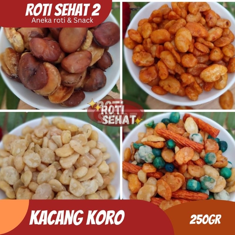 

ANEKA KACANG KORO kemasan 250gr.