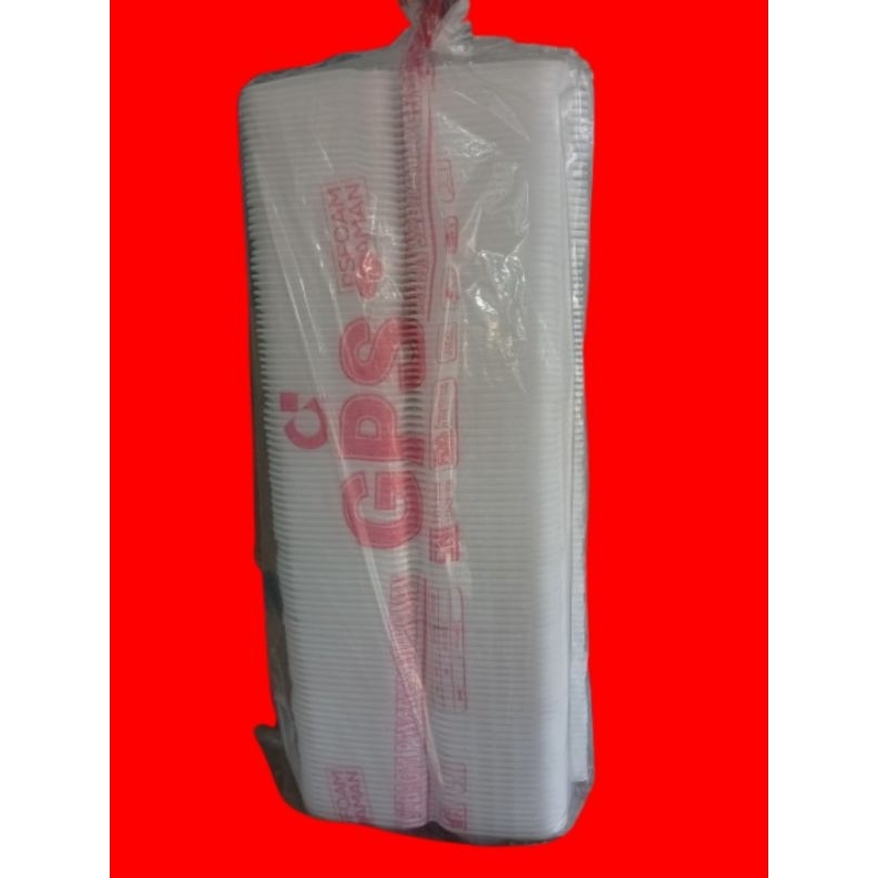 Sterofoam Bubur GPS Merah 1 ball isi 100 - ONLY INSTAN ok