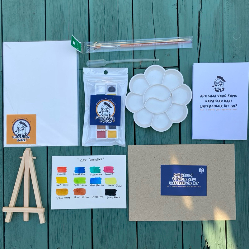 

Paket Lengkap Belajar Watercolor
