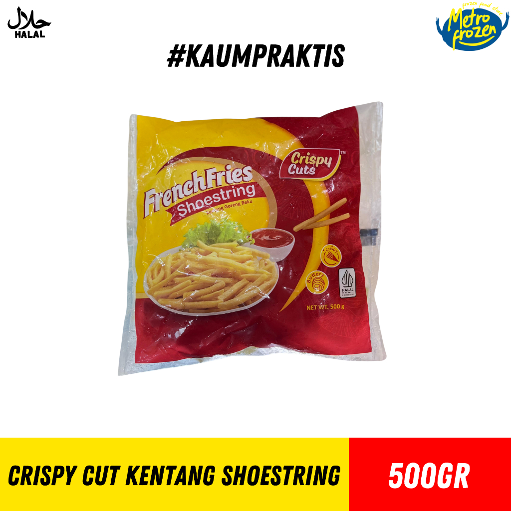 

CRISPY CUT Kentang Shoestring 500gr