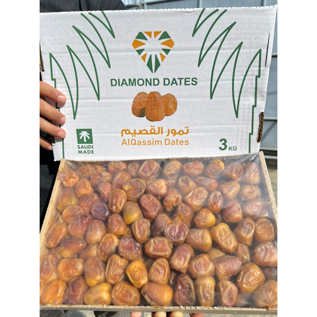 

KURMA SUKARI PREMIUM WRAPPING DIAMOND 3 KG | PREMIUM QUALITY DATES