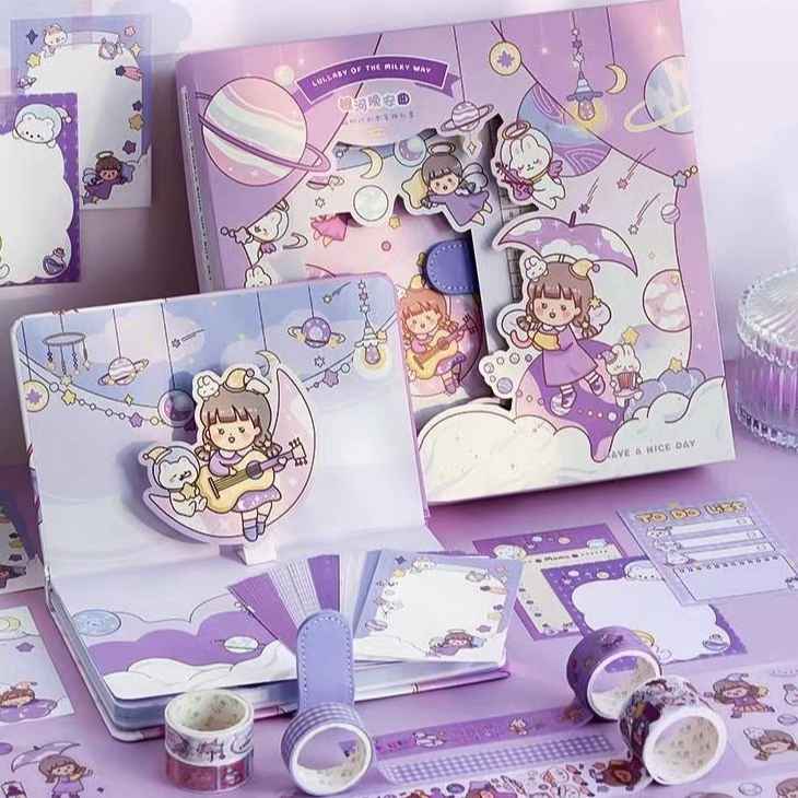 

Eternal Summer Journal A5 / Journal pop up / Notebook lucu/diary lucu / Buku Tulis Catatan Karak
