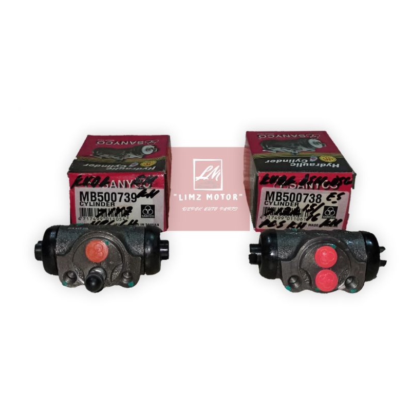 Wheel Cylinder-Master Rem Belakang Mitsubishi Kuda Set
