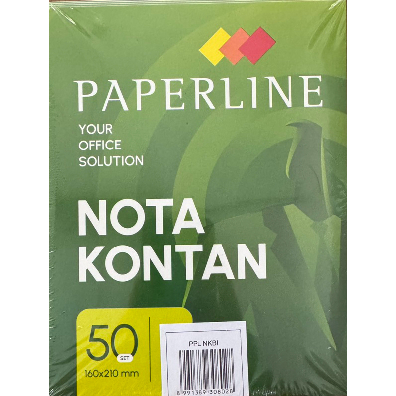 

Nota kontan Paperline besar 1ply/2ply/3ply