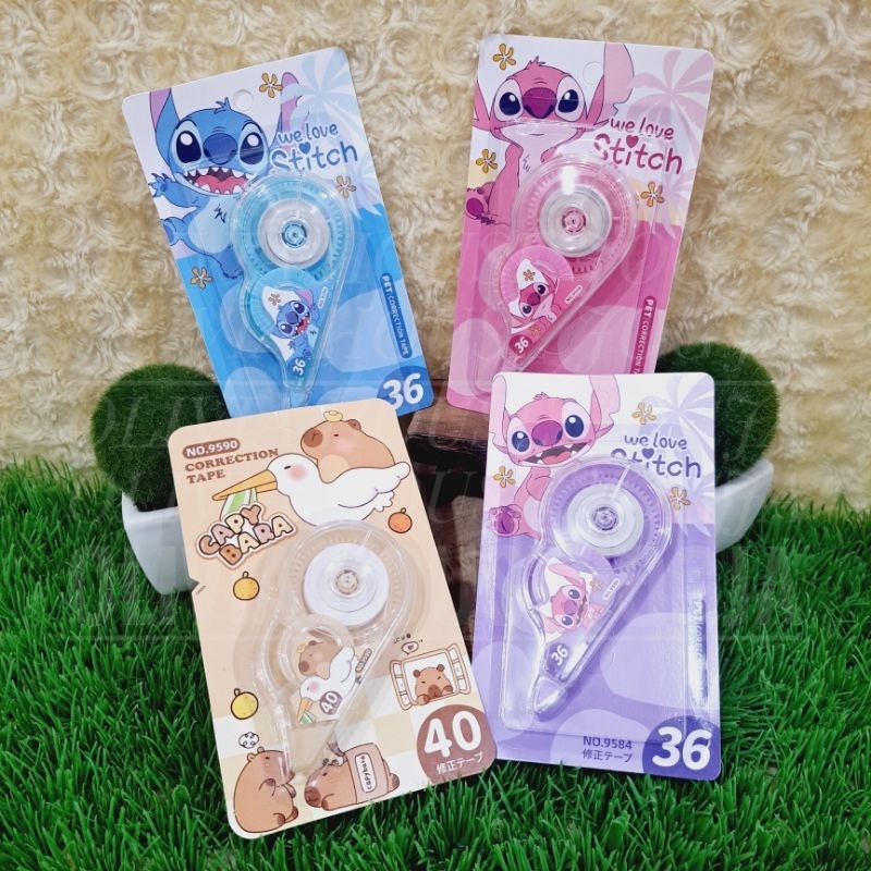 

Tipex Capybara No.9590 Correction Tape Stitch Mix No.9584