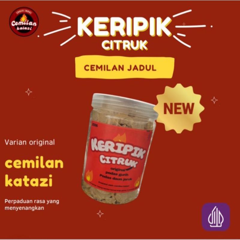 

CEMILAN KERIPIK CITRUK MORING KEMASAN TOPLES 250gr
