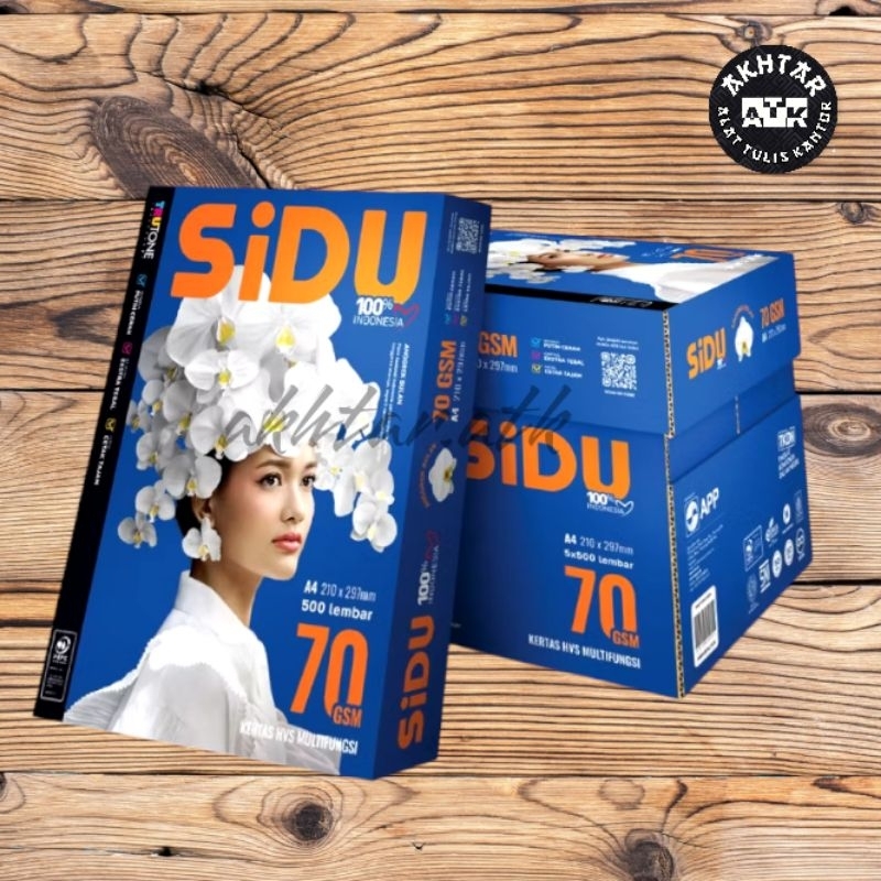

Hvs Sidu A4 70 Gram (500 Lembar)
