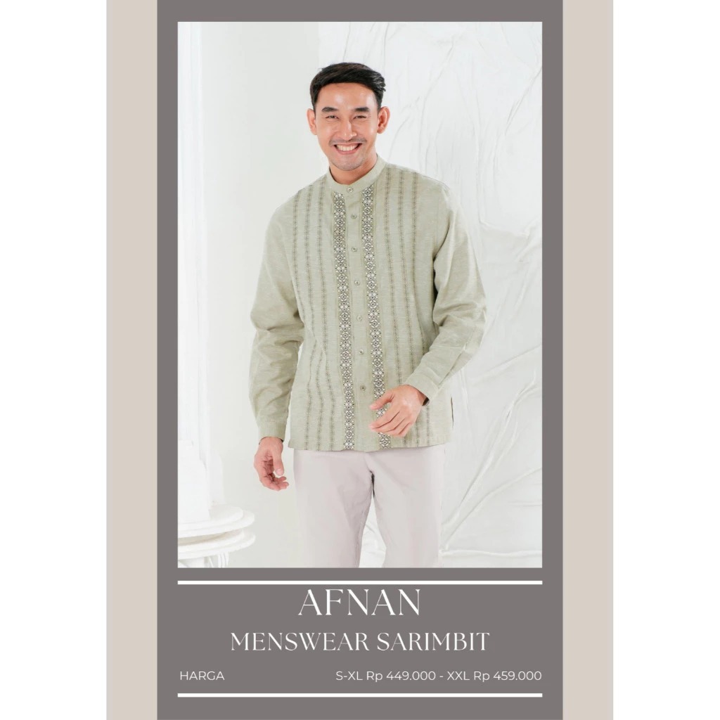 ZOYA BAJU KOKO BUSANA MUSLIM PRIA AFNAN MENSWEAR