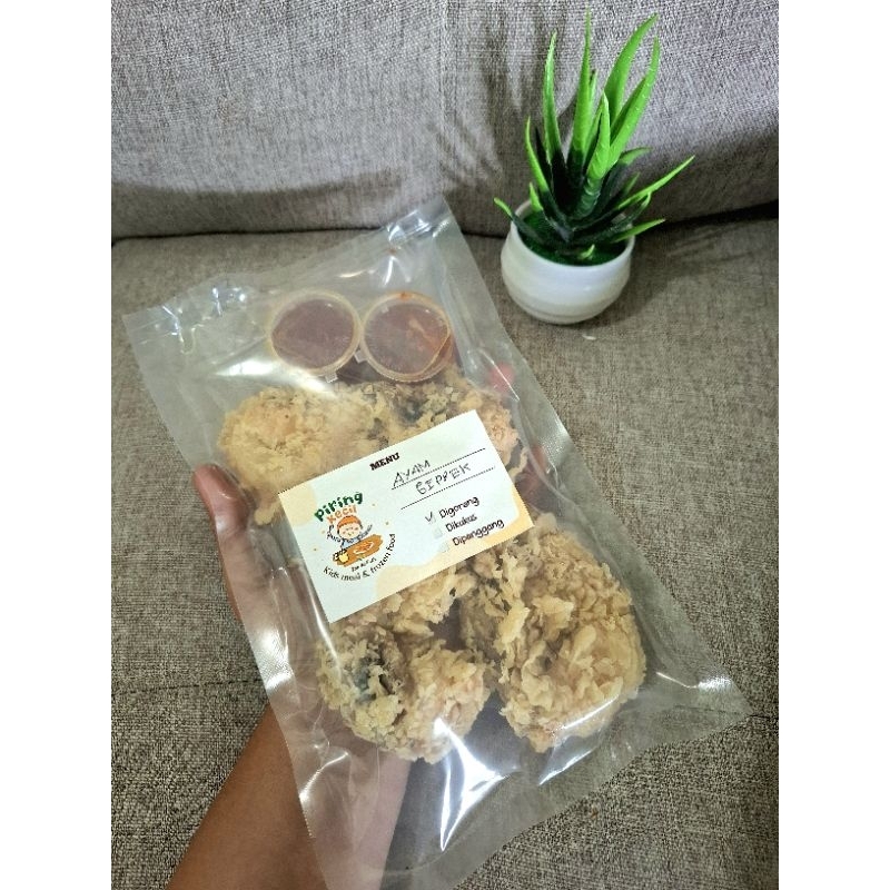 

Ayam geprek froozen/ayam krispi