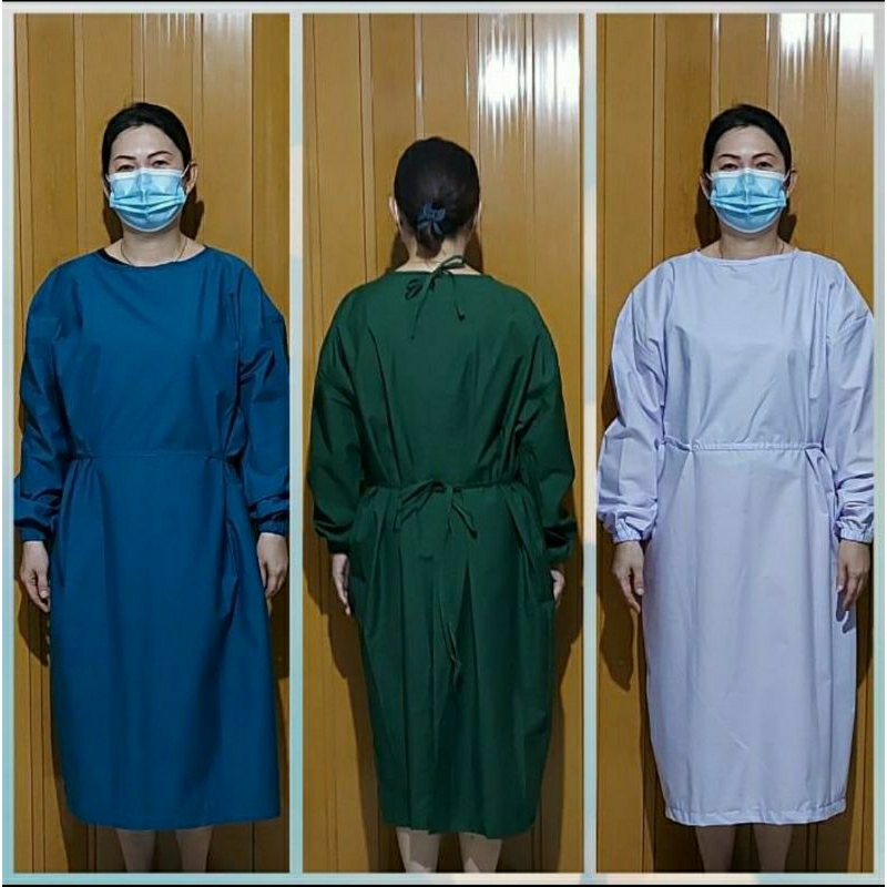 Baju APD Gown bahan Kain TC Reusable