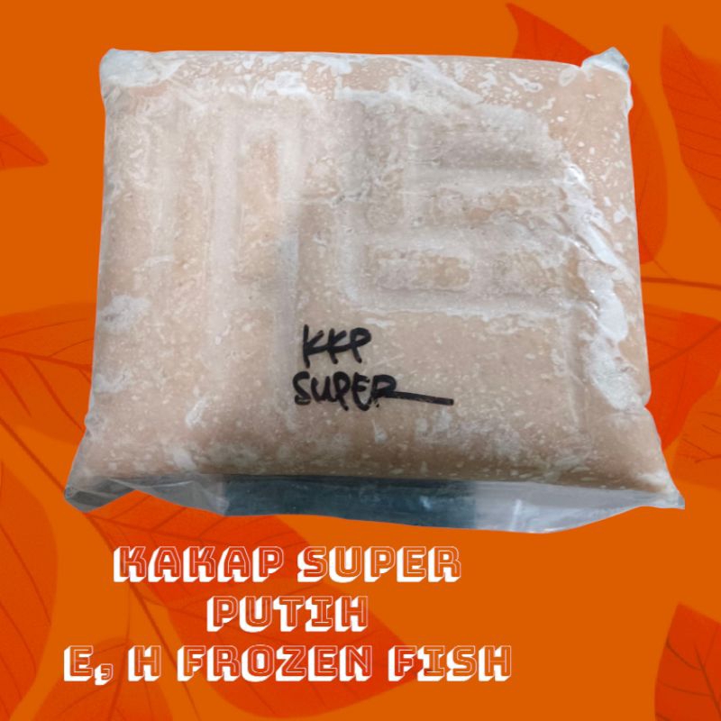 

IKAN KAKAP GILING SUPER PUTIH 1KG
