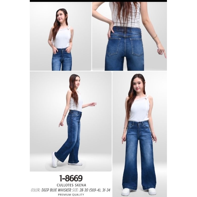 Hnna READY KULOT JEANS JL DAN MIS 2000 / KULOT JEANS IMPORT PREMIUM Sz 28-34