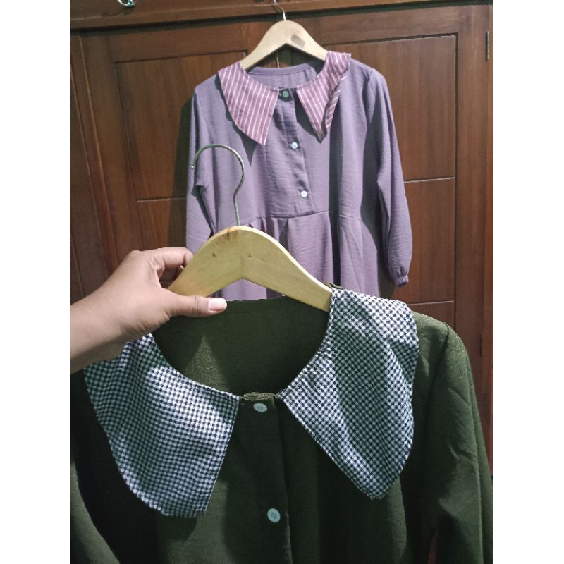 GAMIS CRINGKEL KERAH KOREA