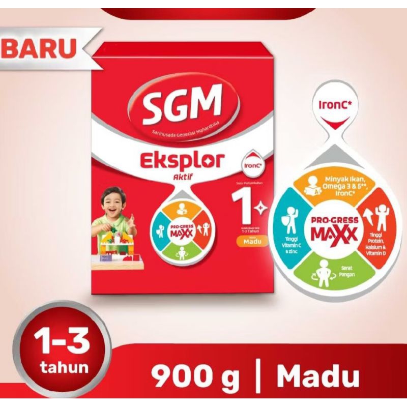 

PROMO SGM 1+ MADU DAN VANILA 900GR