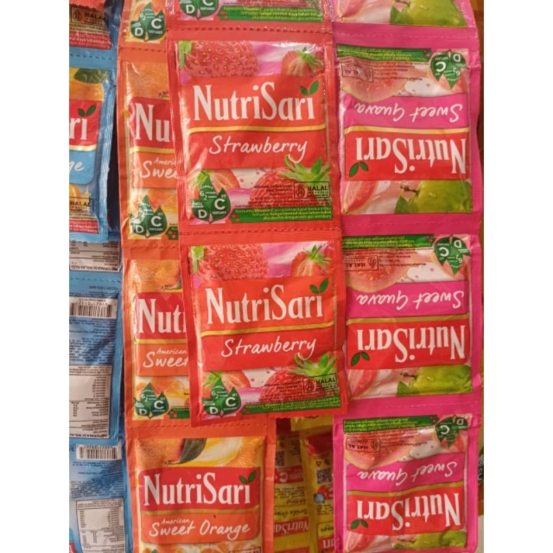 

Nutrisari 14 gram minuman serbuk sachet