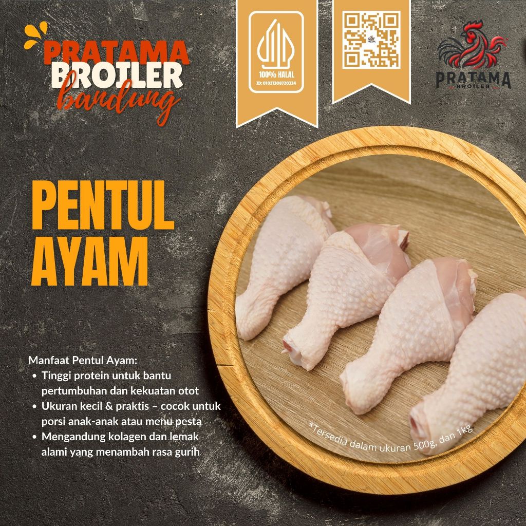 

Pentul Ayam / Paha Bawah Ayam - Pratama Broiler