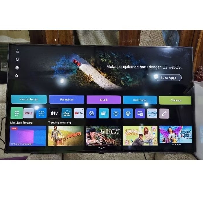 TELEVISI LG UHD AL 43IN ANDROID GOOGLE TV