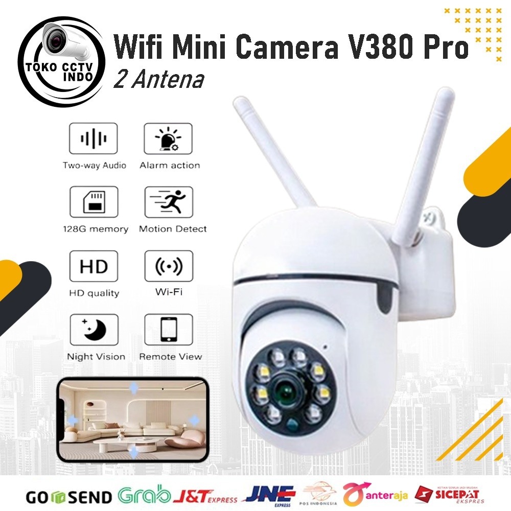 CCTV V380 Mini PT Wifi Camera