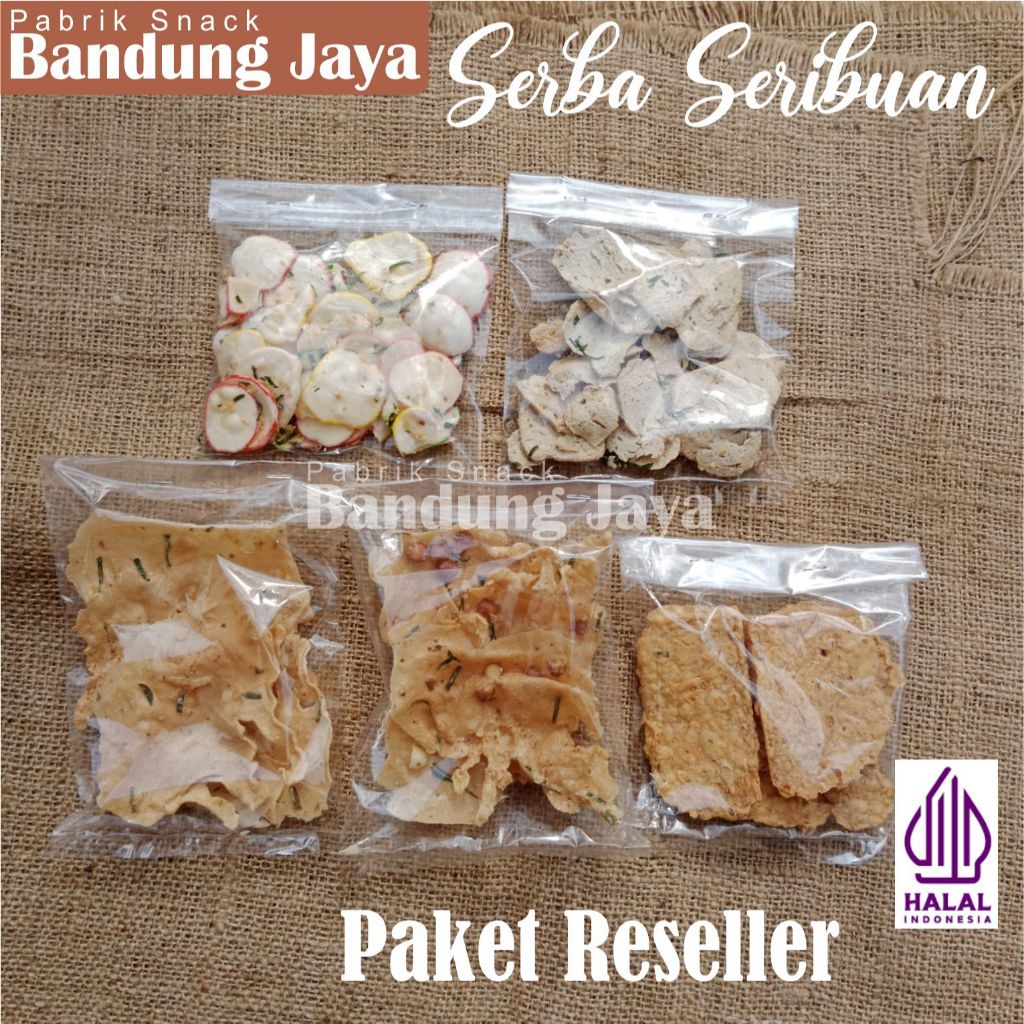 

Paket Reseller Aneka Cemilan Enak Kemasan Hemat Keripik Rempeyek Kripik Camilan Tradisional Bandung