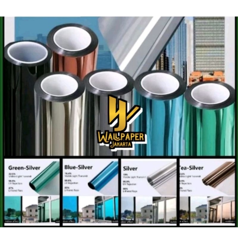 Kaca Film Oneway/Kaca Film Cermin/Kaca Film SpartA/Kaca Film Warna/Kaca Film Jendela/Kaca Film Gedun