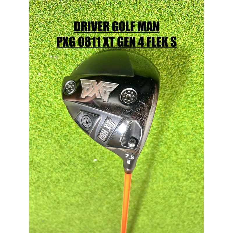 Stick Golf Driver Wood PXG 0811 XT Second Original Flek Stiff Loft 7.5