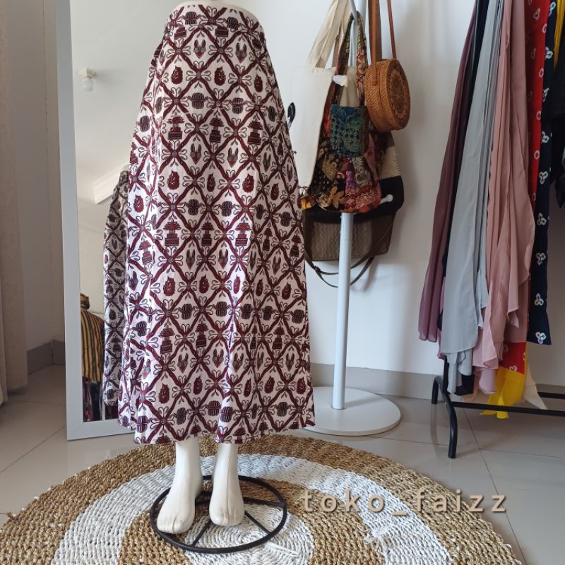 Rok Batik Model A / Rok Batik Klasik/Rok Kebaya/Rok Batik Jumbo/Rok Batik Payung/Bawahan Batik