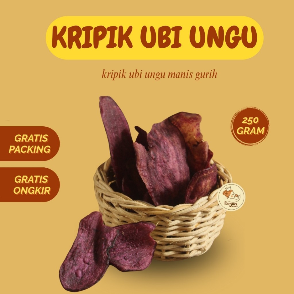 

UBI UNGU / KRIPIK UBI UNGU 250GR