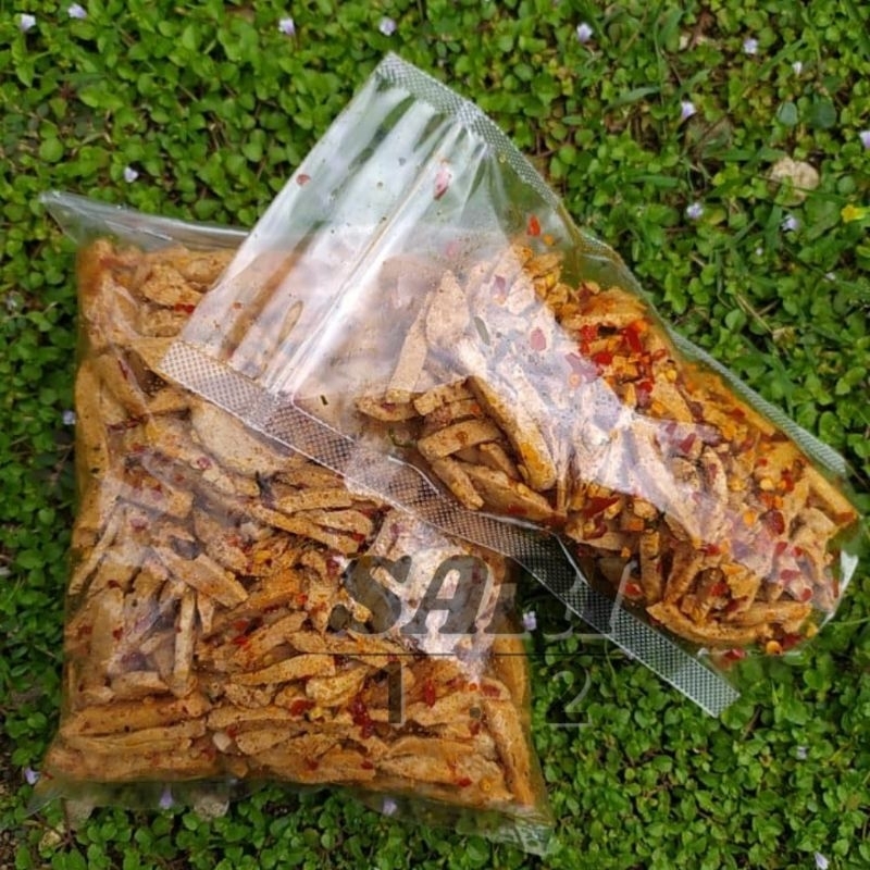 

Basreng Pedas Daun Jeruk Bumbu Chili Oil 250 Gram