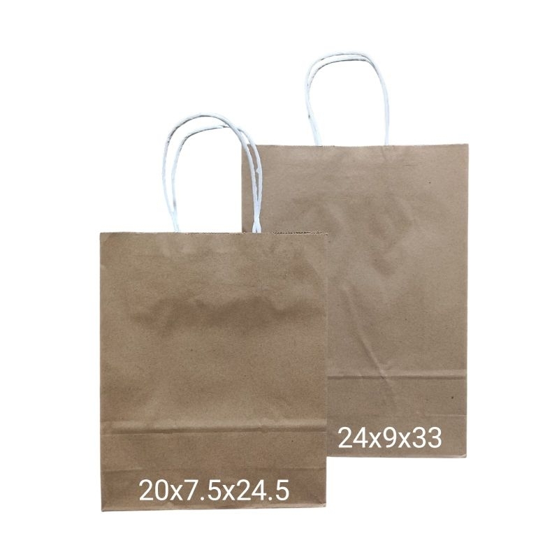 

paper bag polos 24x9x33 cm isi 20 PC # BCK
