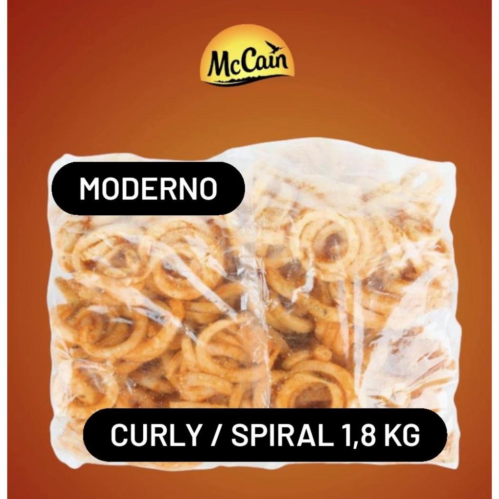 

Kentang McCain RedStone Canyon Skin On Spiral Fries - 1,8Kg